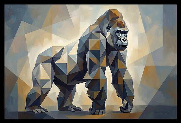 Powerful Silverback Gorilla