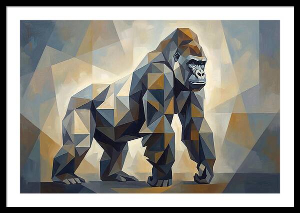Powerful Silverback Gorilla