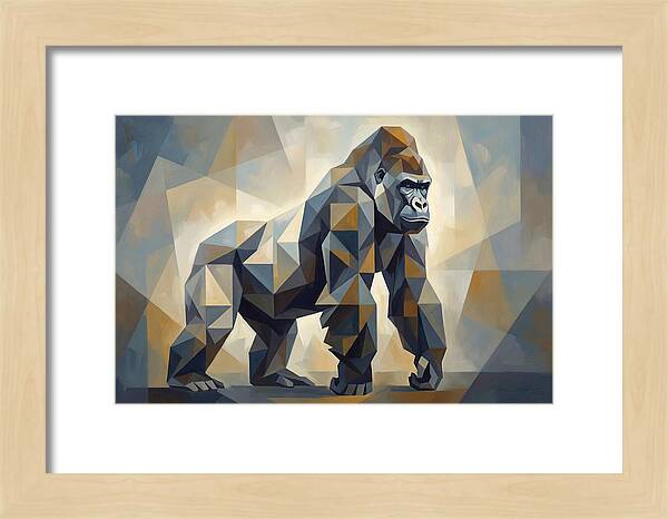 Powerful Silverback Gorilla