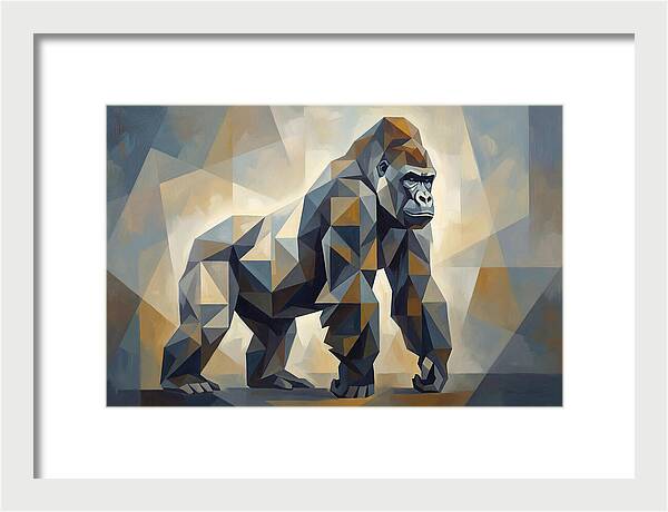 Powerful Silverback Gorilla