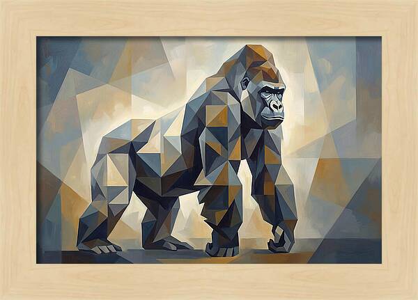 Powerful Silverback Gorilla