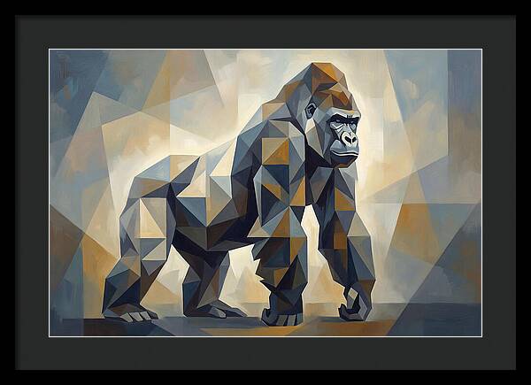 Powerful Silverback Gorilla