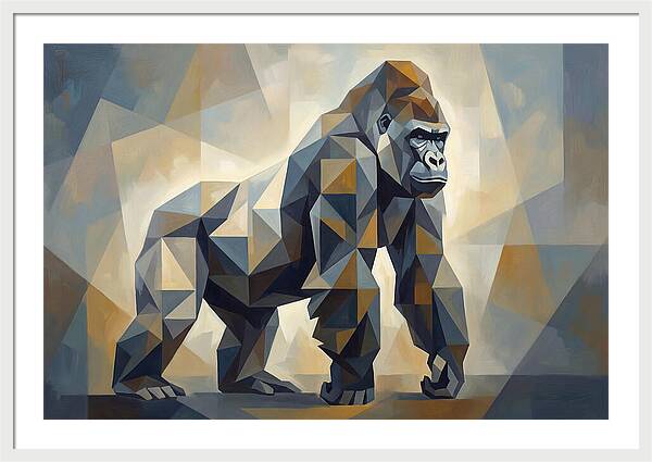 Powerful Silverback Gorilla
