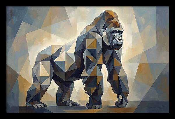 Powerful Silverback Gorilla