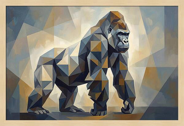 Powerful Silverback Gorilla