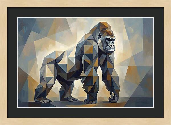 Powerful Silverback Gorilla