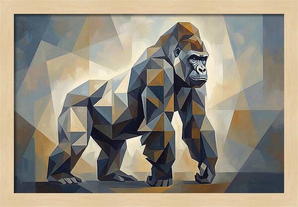 Powerful Silverback Gorilla