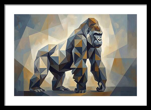 Powerful Silverback Gorilla