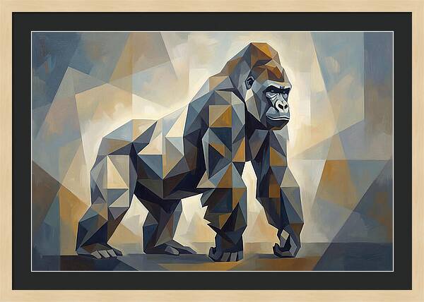 Powerful Silverback Gorilla
