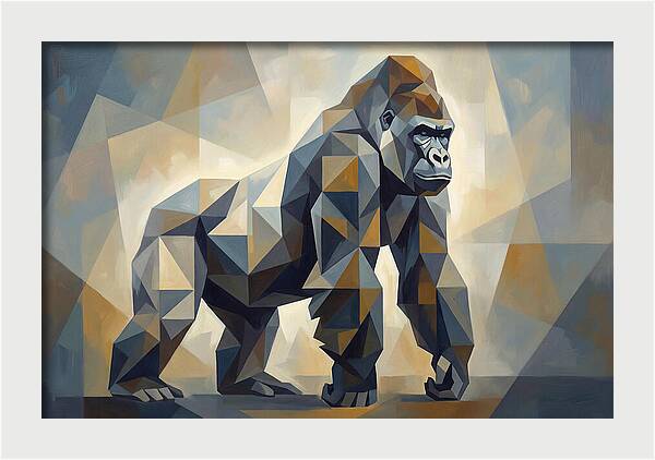 Powerful Silverback Gorilla