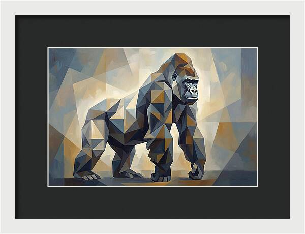 Powerful Silverback Gorilla