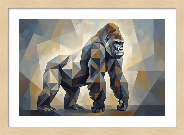 Powerful Silverback Gorilla