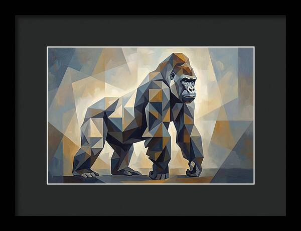 Powerful Silverback Gorilla