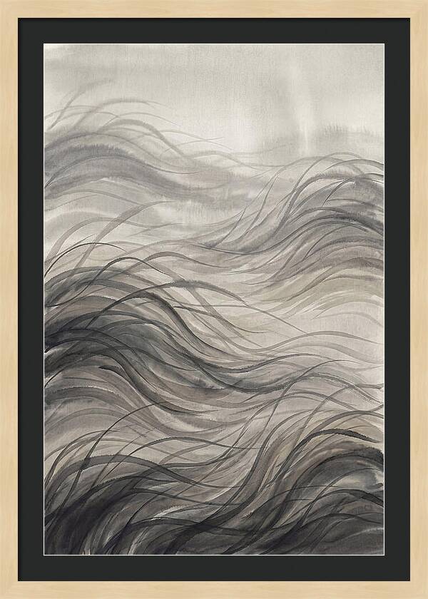 Prairie Grasses Rippling Like Water