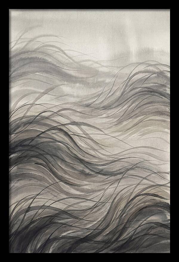 Prairie Grasses Rippling Like Water