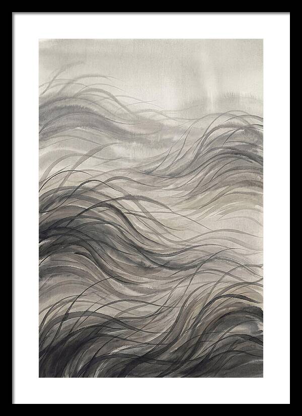 Prairie Grasses Rippling Like Water
