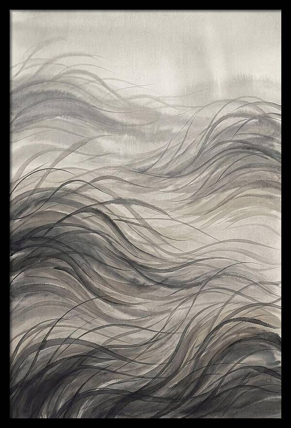 Prairie Grasses Rippling Like Water
