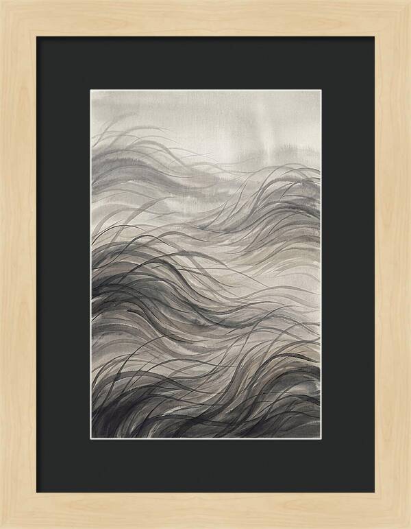 Prairie Grasses Rippling Like Water