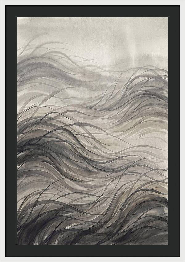 Prairie Grasses Rippling Like Water