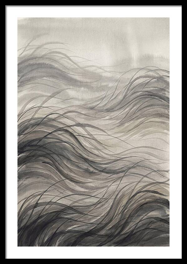 Prairie Grasses Rippling Like Water