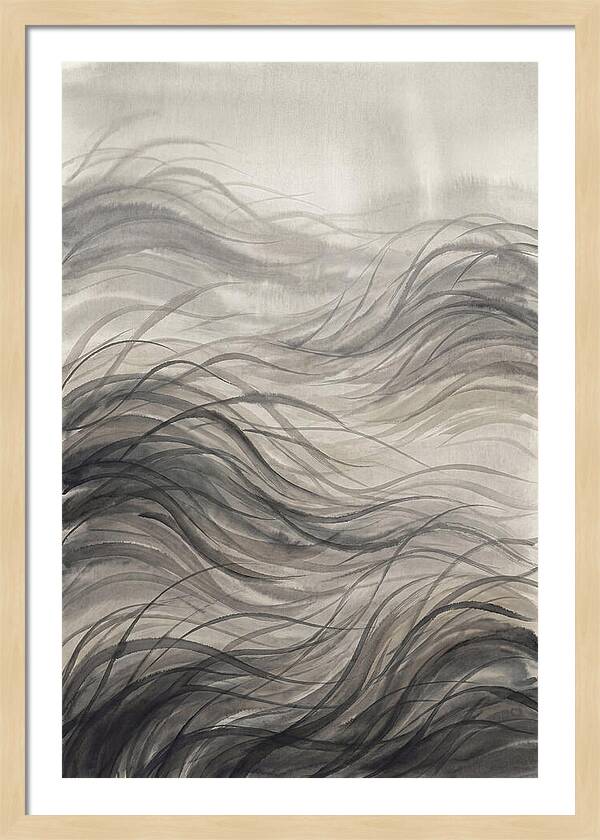 Prairie Grasses Rippling Like Water