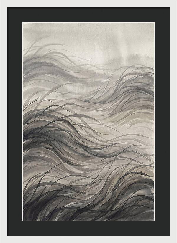 Prairie Grasses Rippling Like Water