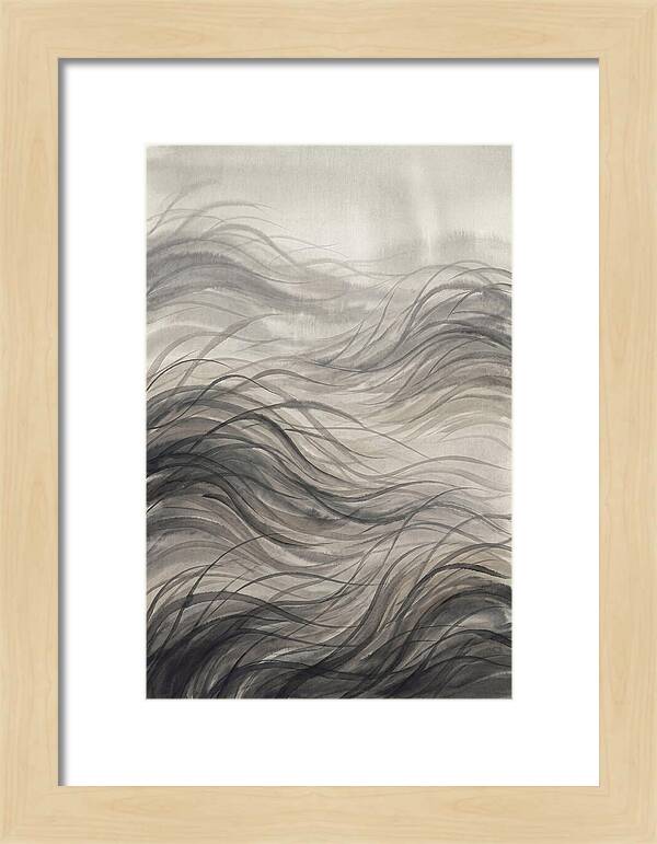 Prairie Grasses Rippling Like Water