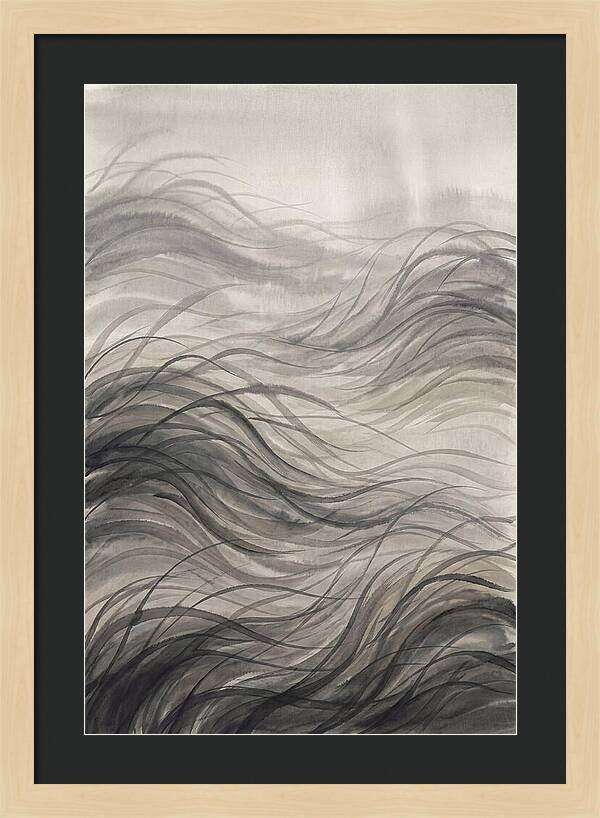 Prairie Grasses Rippling Like Water