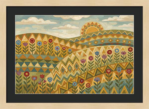 Prairie Grassland Serenity