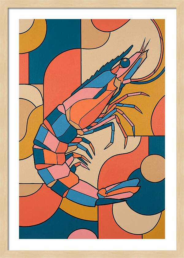 Prawn Pop Art