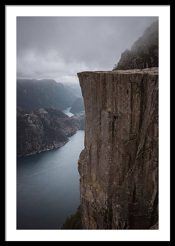 Preikestolen Overlooking Fjord