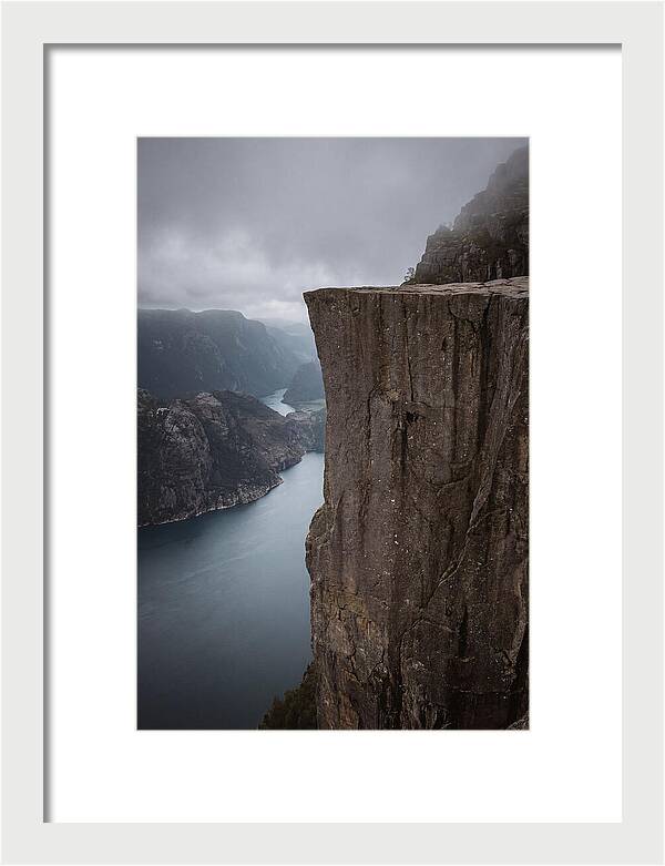 Preikestolen Overlooking Fjord
