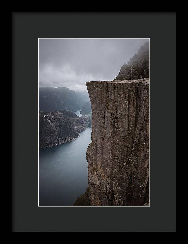 Preikestolen Overlooking Fjord