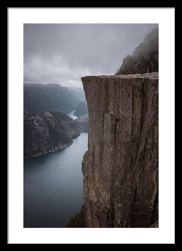 Preikestolen Overlooking Fjord