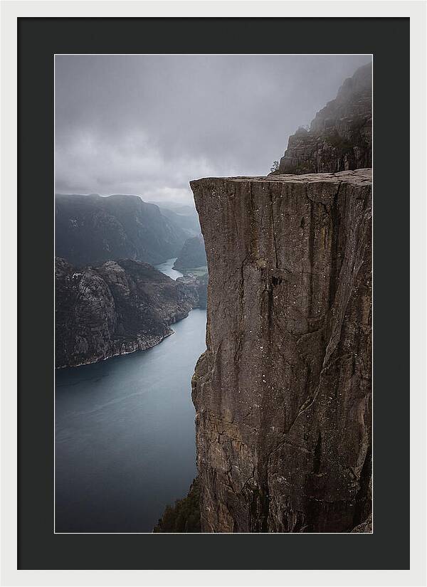 Preikestolen Overlooking Fjord