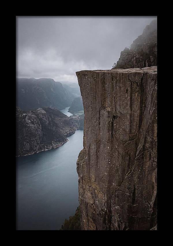 Preikestolen Overlooking Fjord