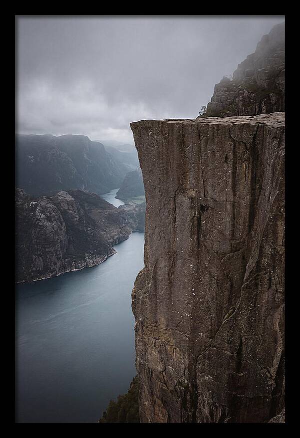 Preikestolen Overlooking Fjord
