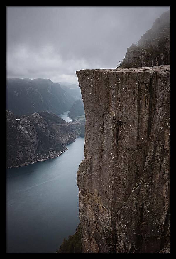 Preikestolen Overlooking Fjord
