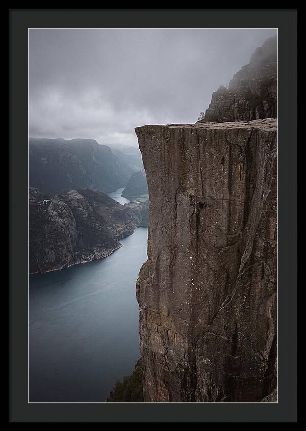 Preikestolen Overlooking Fjord