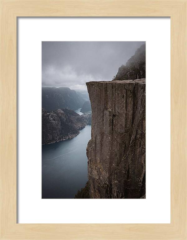Preikestolen Overlooking Fjord