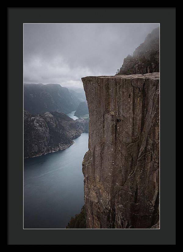 Preikestolen Overlooking Fjord