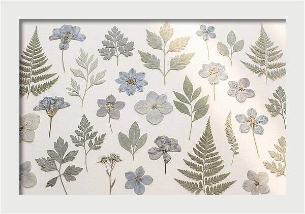 Pressed Botanical Specimens Collection