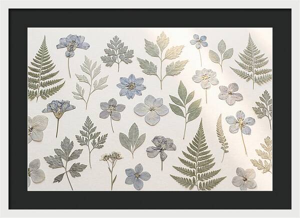 Pressed Botanical Specimens Collection
