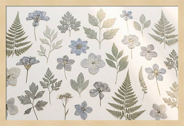 Pressed Botanical Specimens Collection