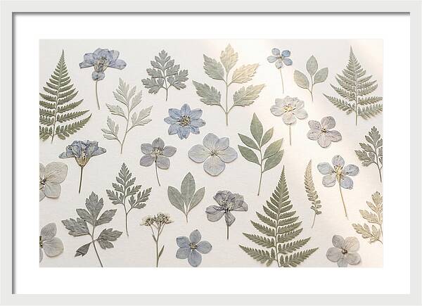 Pressed Botanical Specimens Collection