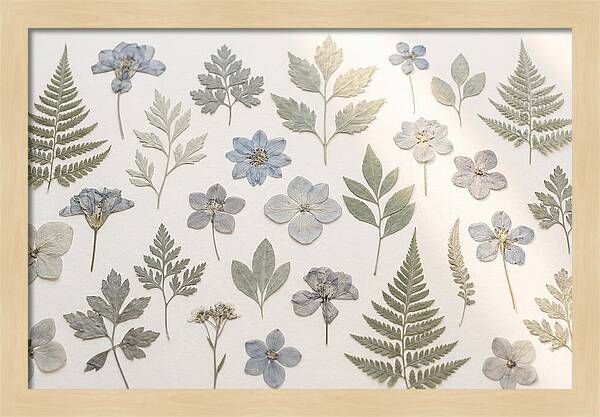 Pressed Botanical Specimens Collection