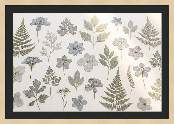 Pressed Botanical Specimens Collection