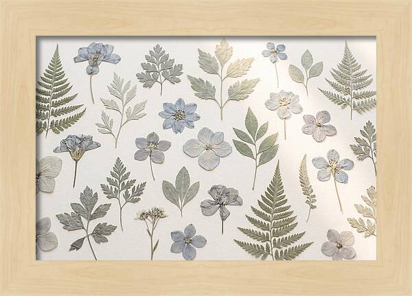 Pressed Botanical Specimens Collection