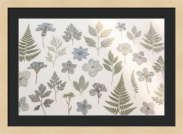 Pressed Botanical Specimens Collection