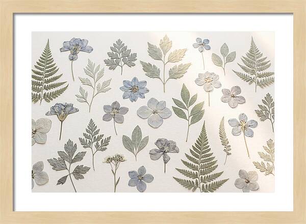 Pressed Botanical Specimens Collection